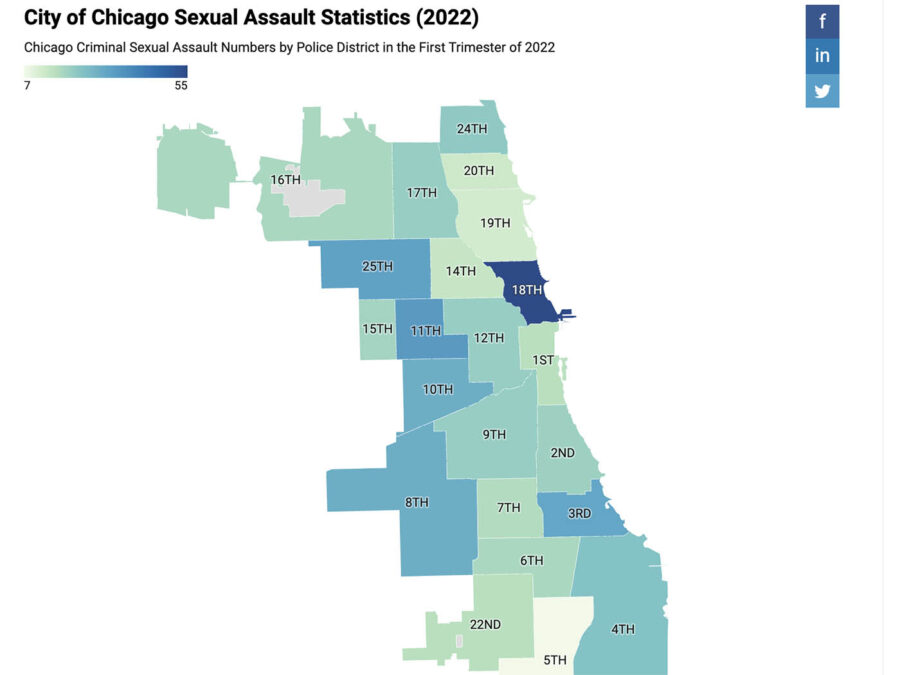 Sexual Assault Map Chicago