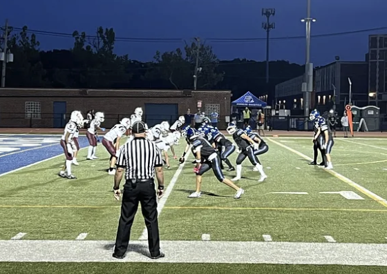 HS football photo. Click for story on youth tackle football numbers decreasing