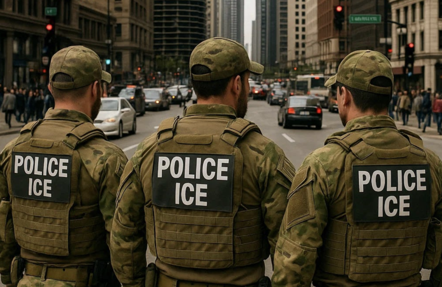 ICE agent image. Click for story